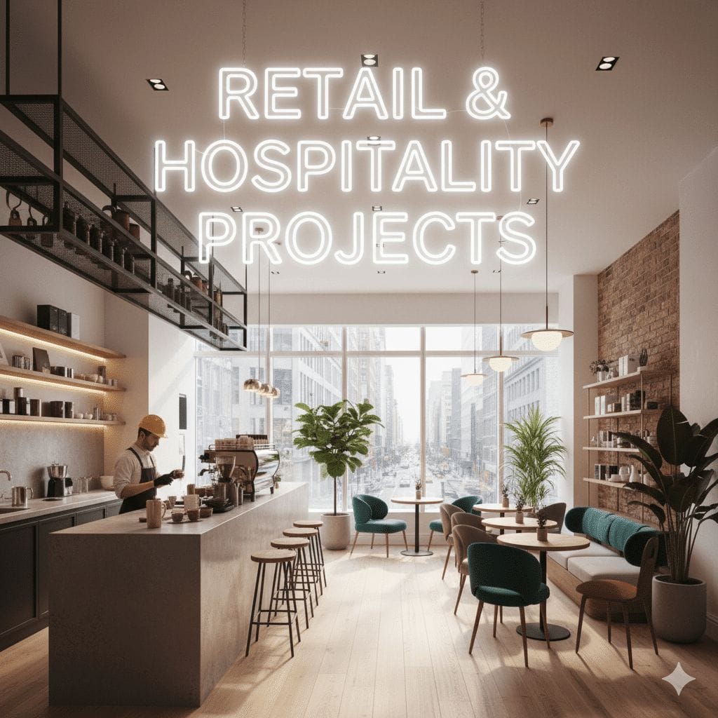 A sleek and inviting restaurant interior.